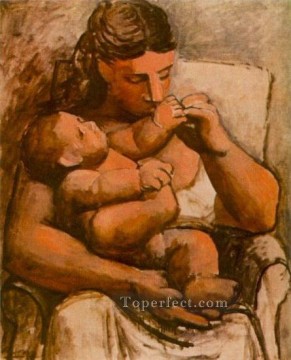 パブロ・ピカソ Painting - 母と子3 1905年 パブロ・ピカソ